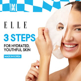 ELLE Anti-Aging Hyaluron Moisture Mask - 4Pcs